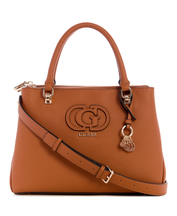 GUESS Calebra Status Satchel Handbag