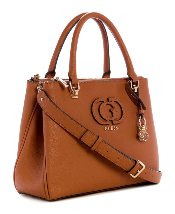 GUESS Calebra Status Satchel Handbag