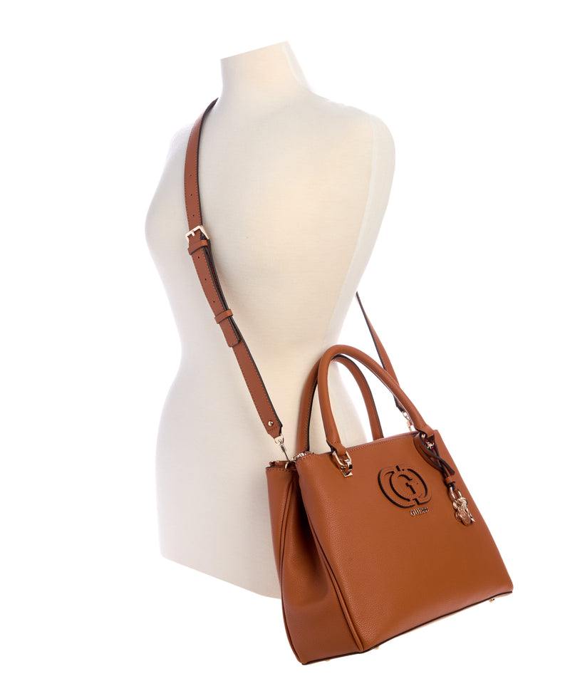 GUESS Calebra Status Satchel Handbag