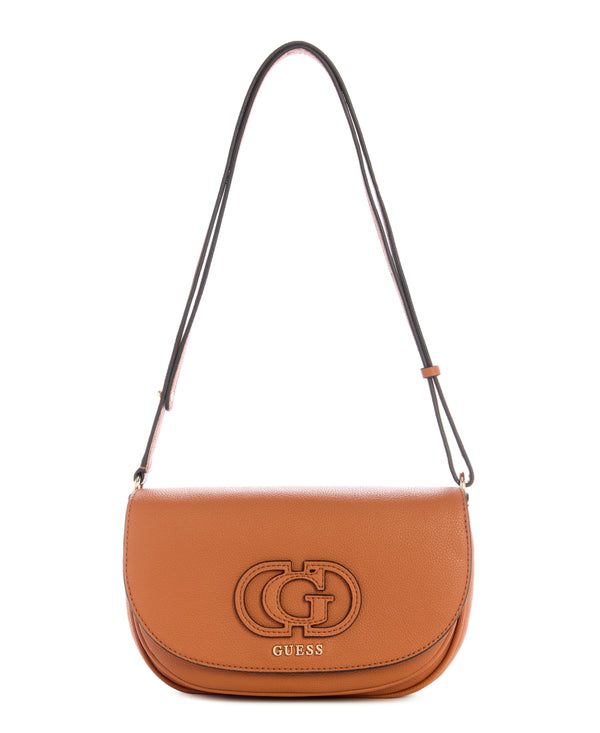 GUESS Calebra Convertible Flap Crossbody Handbag