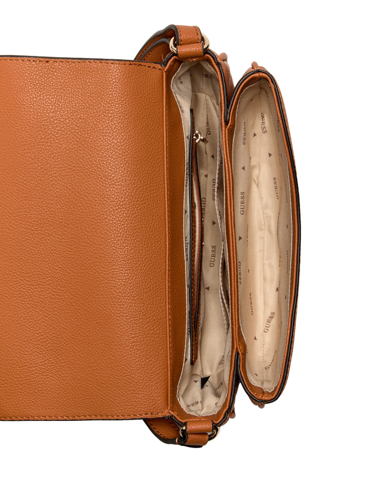 GUESS Calebra Convertible Flap Crossbody Handbag
