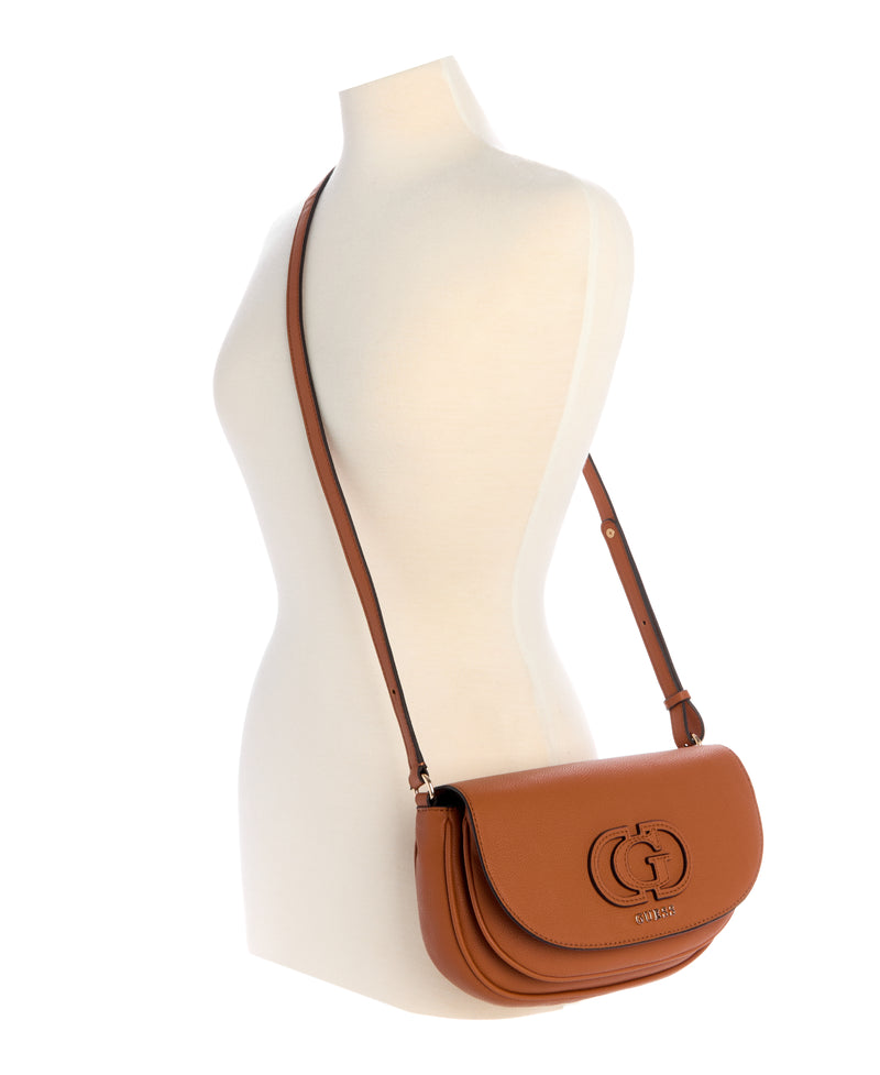 GUESS Calebra Convertible Flap Crossbody Handbag