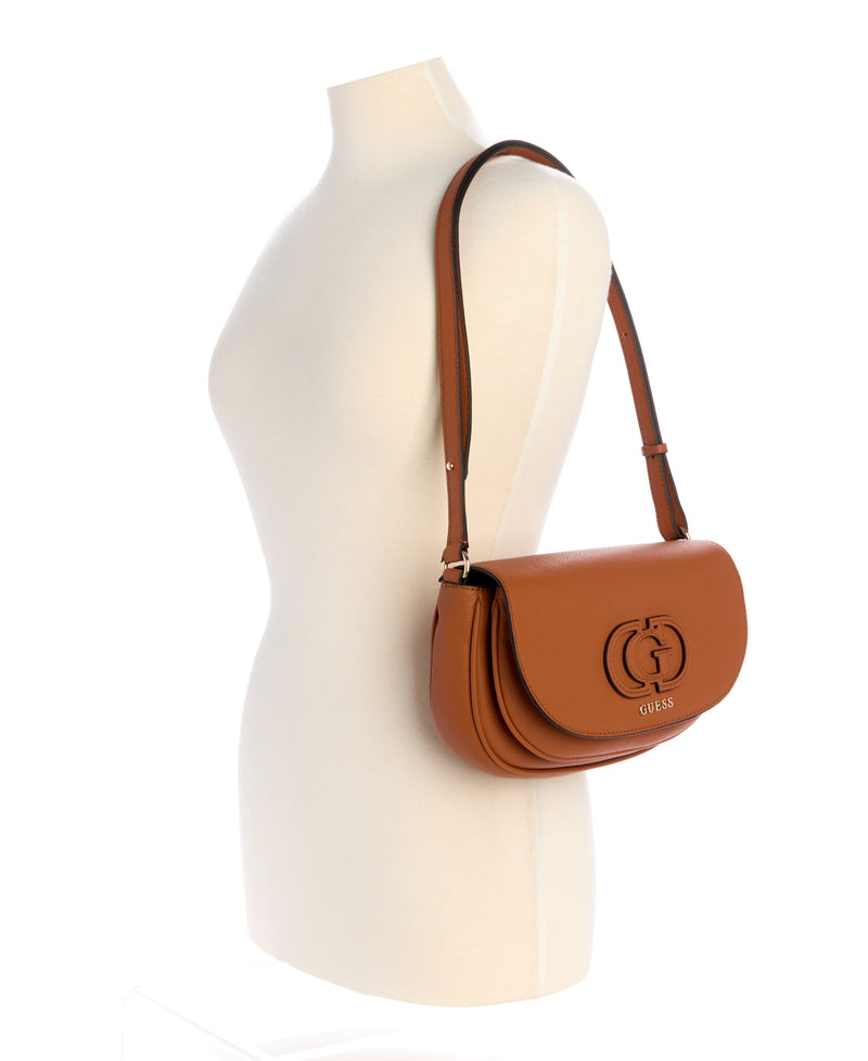 GUESS Calebra Convertible Flap Crossbody Handbag