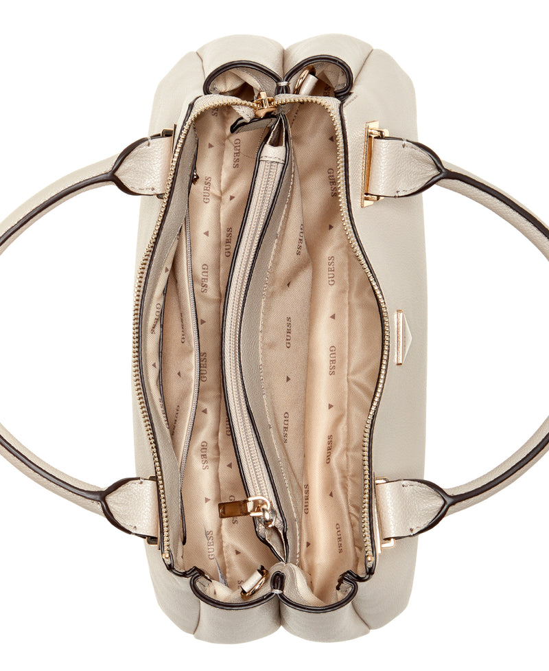 GUESS Evie Triple Compartment Satchel Handbag