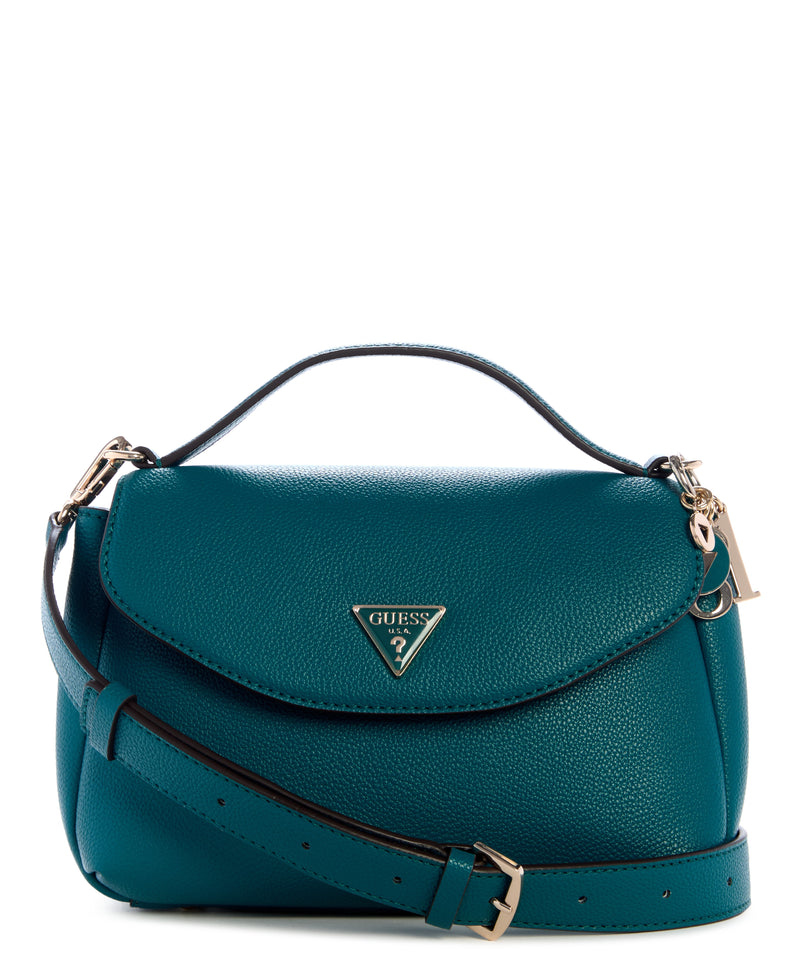 GUESS Evie Top Handle Flap Handbag