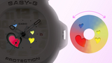 Casio Womens BGA10-4 Baby-G Analog Digital Watch