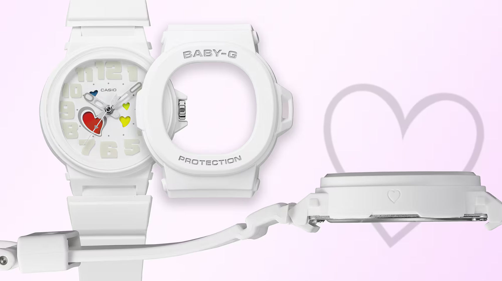 Casio Womens BGA10-4 Baby-G Analog Digital Watch