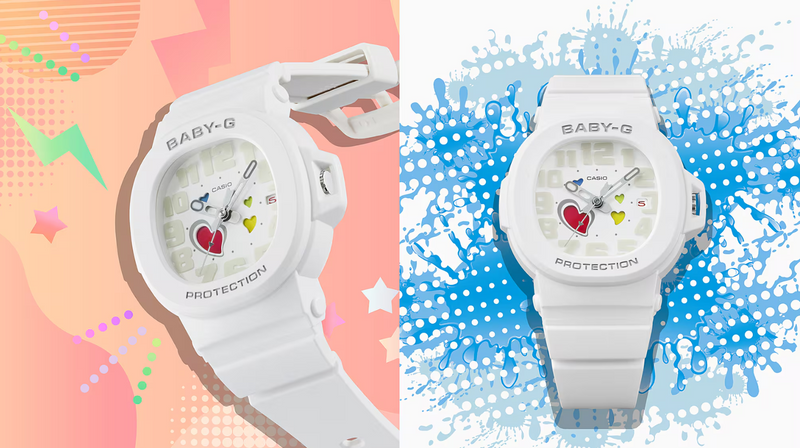 Casio Womens BGA10-4 Baby-G Analog Digital Watch