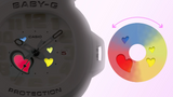 Casio Womens BGA10-7 Baby-G Analog Digital Watch