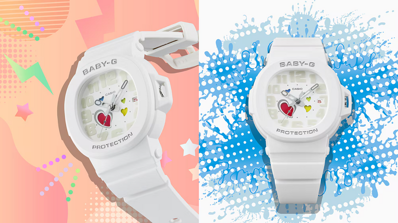 Casio Womens BGA10-7 Baby-G Analog Digital Watch