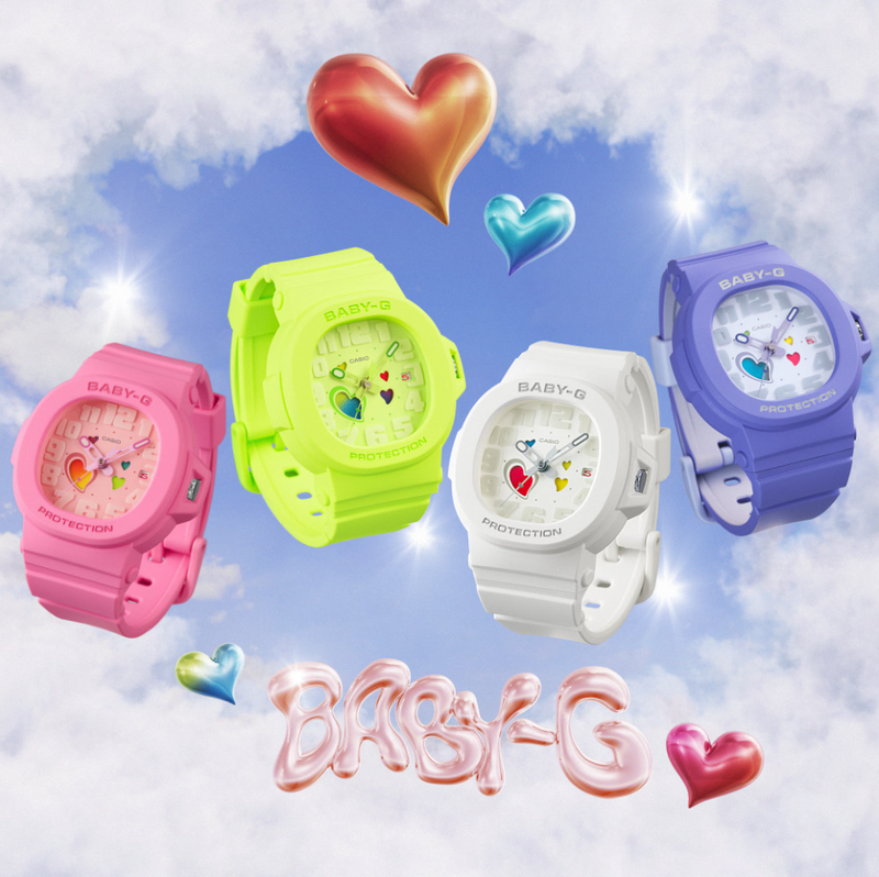 Casio Womens BGA10-7 Baby-G Analog Digital Watch