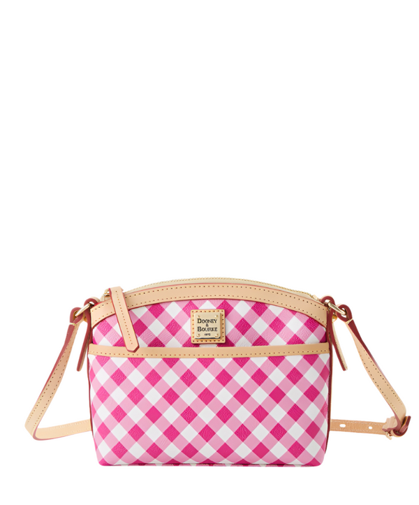 Dooney & Bourke Gingham II Domed Crossbody Handbag