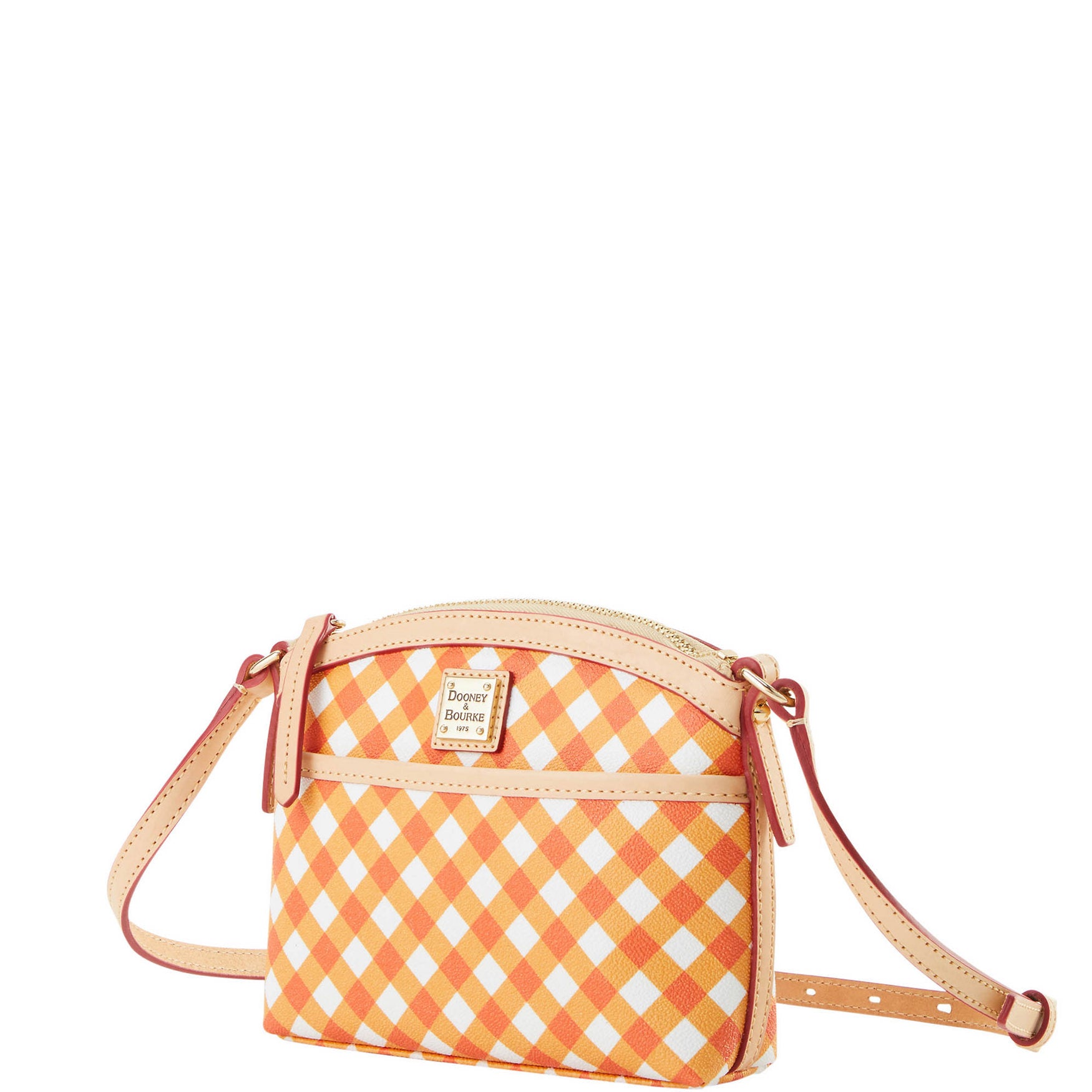 Dooney & Bourke Gingham II Domed Crossbody Handbag