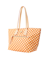 Dooney & Bourke Gingham II Large Tote Handbag