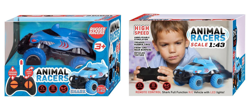 Rugged Racers Mini Shark Remote Control Racer Toy