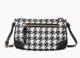 Dooney & Bourke Houndstooth Slim Crossbody Handbag