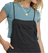 Billabong Womens Wild Pursuit Yarn-Dyed Overalls