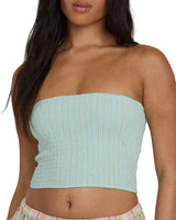 Billabong Womens Keep It Simple 2 Tube Sleeveless Woven Shirt