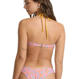 Billabong Womens Babe Alert Reversible Drew Bandeau Bikini Top