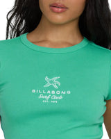 Billabong Womens Summer Icons Short Sleeve Knit T-Shirt
