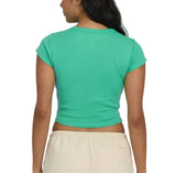 Billabong Womens Summer Icons Short Sleeve Knit T-Shirt