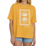 Billabong Womens Balance of Waves Short Sleeve Knit T-Shirt