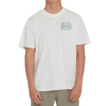 Billabong Mens Ripple Premium Short Sleeve Cotton Graphic T-Shirt