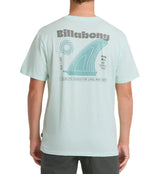 Billabong Mens Single Fin Premium Short Sleeve Knit T-Shirt