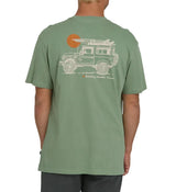 Billabong Mens Making Tracks Premium Short Sleeve Knit T-Shirt