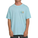Billabong Mens Runner Wave Washed Premium Short Sleeve T-Shirt