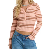Billabong Womens Ziggy V-Neck Sweater