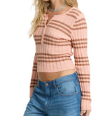 Billabong Womens Ziggy V-Neck Sweater