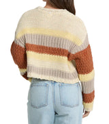 Billabong Womens Mix Up Crewneck Sweater