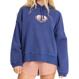 Billabong Womens Find Paradise Palm Pullover Hoodie Sweatshirt