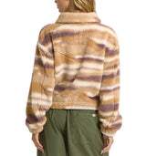 Billabong Womens Adventure Division Barra Sherpa Half-Zip Sweatshirt
