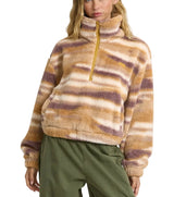 Billabong Womens Adventure Division Barra Sherpa Half-Zip Sweatshirt