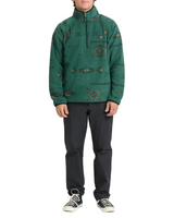 Billabong Mens Boundary Mock Neck 1/2 Zip Sweatshirt