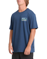 Billabong Mens Runner Premium Cotton Short Sleeve T-Shirt
