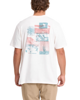 Billabong Mens Montage Premium Cotton Short Sleeve T-Shirt