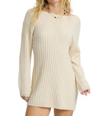 Billabong Womens Holidazed Sweater Mini Dress