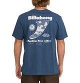 Billabong Mens Single Fin Premium Short Sleeve Knit T-Shirt
