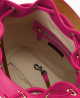 Dooney & Bourke Lucca Leather Small Drawstring Bucket Handbag