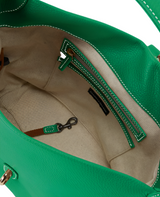 Dooney & Bourke Lucca Leather Logo Lock Hobo Handbag