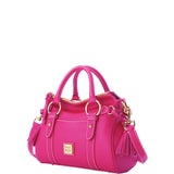 Dooney & Bourke Lucca Leather Satchel Handbag with Pocket