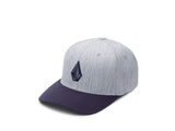 Volcom Mens Full Stone Heather Flexfit Hat