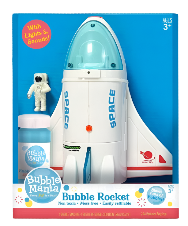 Bubble Mania Bubble Rocket Bubbler Toy – ShopCGX