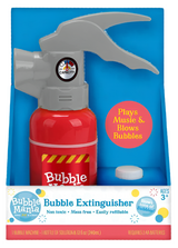 Bubble Mania Fire Extinguisher Bubbler Toy