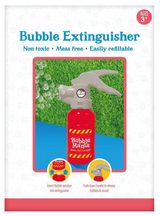 Bubble Mania Fire Extinguisher Bubbler Toy