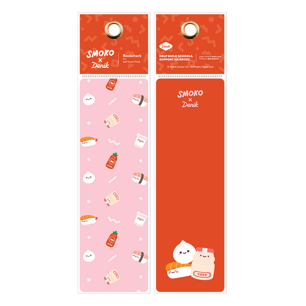 Denik Kawaii Food Pattern Bookmark