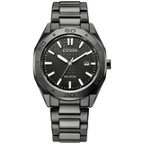 Citizen Mens Odyn Eco-Drive Watch - Gray-Tone Stainless Steel Bracelet